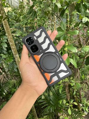 IQOO Neo10 Hollow cooling carbon fiber magnetic rotating bracket cover
