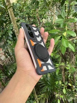 IQOO Neo10 Hollow cooling carbon fiber magnetic rotating bracket cover_img_1