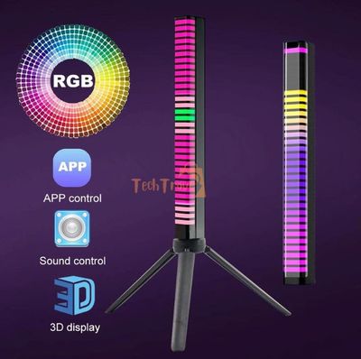3D RGB APP Control Rechargeable Rhythm Light With Voice-Activated Pickup (D10)_img_1