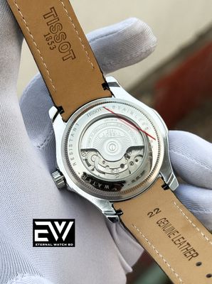 TISSOT  AUTOMATIC SILVER CASE BLACK DIAL SINGLE CHRONO_img_2
