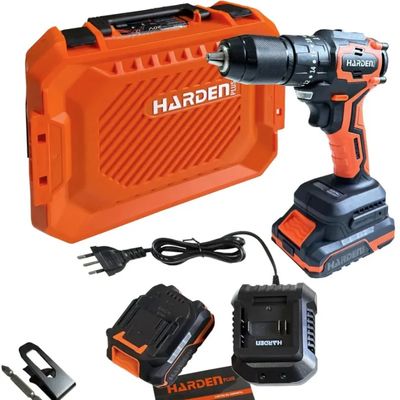 HARDEN 20V Brushless Cordless Drill/Driver Pro Kit | 70Nm High Torque | 21+1 Clutch | 2 x 2000mAh Batteries & Fast Charger | Model: 758226_img_0