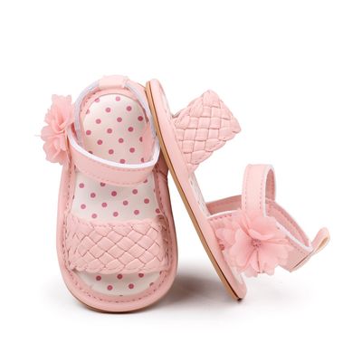 Baby Girl Fashionable Side Flower Anti-Slip Sandal (6 to 18 months)_img_1