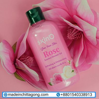 skino Glow Your Skin Rose Scented Shower Gel – 220ml- 80204_img_1