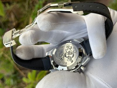 OMEGA 57 SPEED MASTER BLUE BELT SILVER CASE BLUE DIAL_img_2