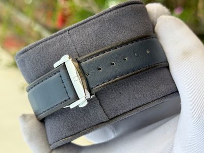 OMEGA 57 SPEED MASTER BLUE BELT SILVER CASE BLUE DIAL_img_3