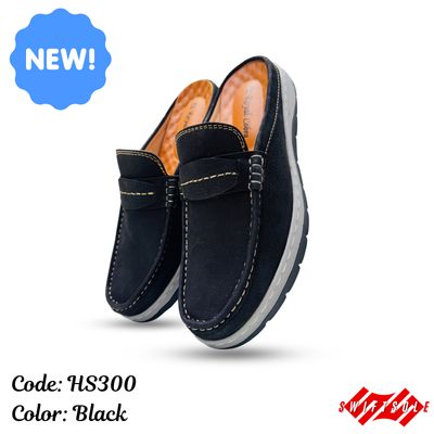 New Half Shoe HS300 Black_img_0