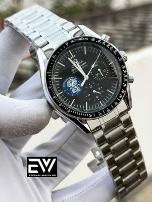 OMEGA  SEA MASTER SILVER CHAIN BLACK DIAL_img_0
