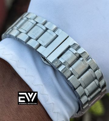 OMEGA  SEA MASTER SILVER CHAIN WHITE DIAL_img_4