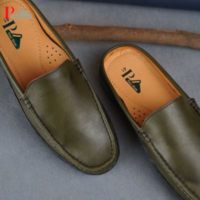 Olive Half Loafer_img_3
