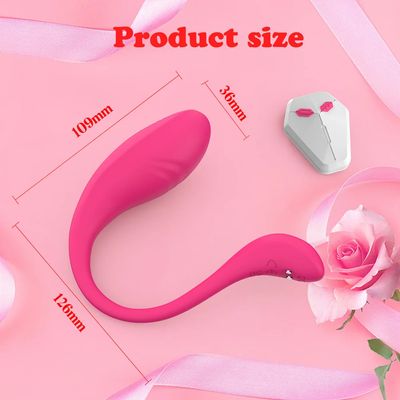 APP Vibrating egg 9-speed vibrating female vaginal vibrator stimulator Wireless remote control Adult female sex toy_img_5