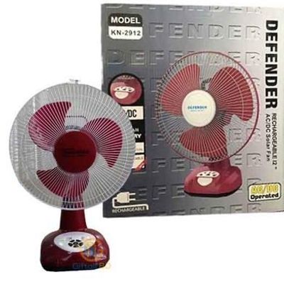 Defender 12″ Rechargeable Multi-Function Table Fan_img_2