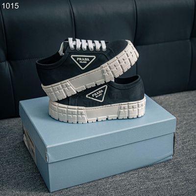 Prada Double Wheel Nylon Gabardine Sneakers_img_1