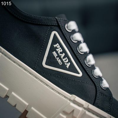 Prada Double Wheel Nylon Gabardine Sneakers_img_2
