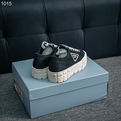 Prada Double Wheel Nylon Gabardine Sneakers_img_3