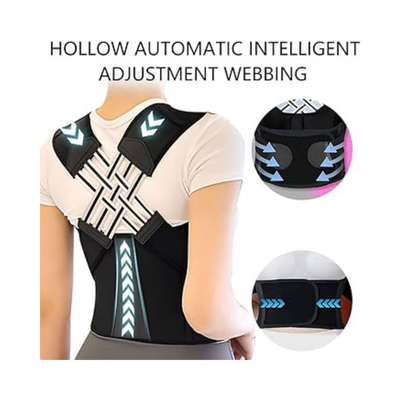Adjustable Back Posture Corrector Belt_img_3