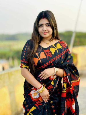 চান্দেরী সিল্ক ডিজিটাল প্রিন্ট শাড়ি_img_1
