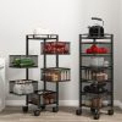 5 Layer Square Shape Kitchen Rack_img_4