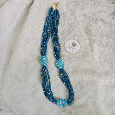 Exclusive 5 Layer Original Jharkan stone necklace_img_3