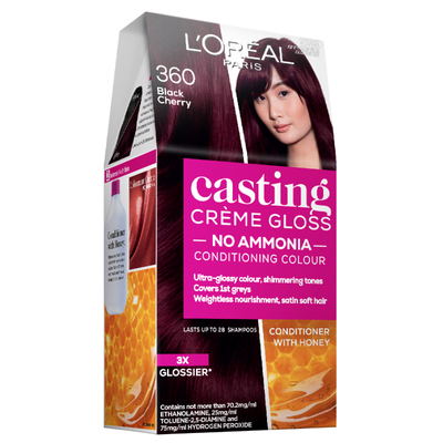 L'Oréal Paris Casting Crème Gloss Semi-Permanent Hair Colour – 360 Black Cherry_img_0