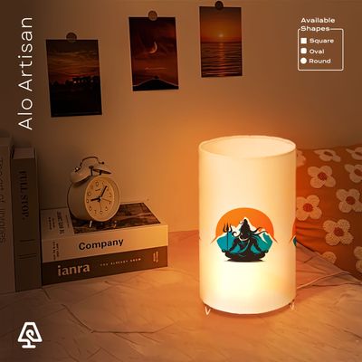 Lord Shiva Peaceful Theme Table Lamp_img_0