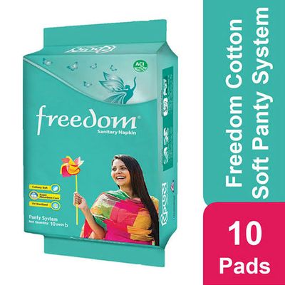Freedom Cotton Soft Panty System 10 pads_img_0