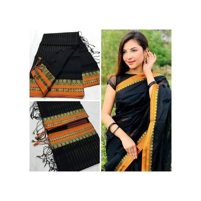 Cotton Nakshi Border Saree_img_1