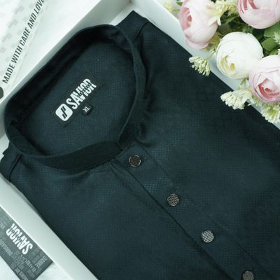 Forest Green Premium Panjabi – Classic Elegance for Men_img_2