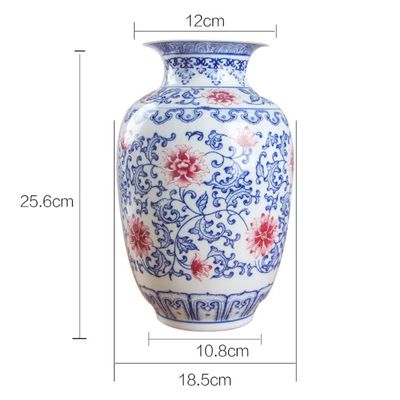 Ceramic colored flower vase (Big)_img_1