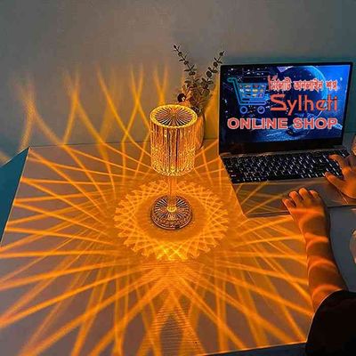 Gatsby Crystal Lamp Rechargeable Touch Table Lamp_img_2