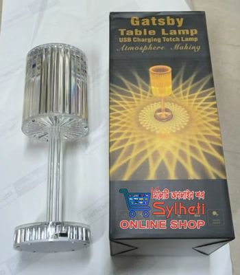 Gatsby Crystal Lamp Rechargeable Touch Table Lamp_img_3