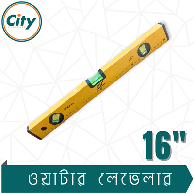 ১৬ ইঞ্চি ওয়াটার লেভেল পরিমাপ করা ওয়াটার লেভেলার রুলার উচ্চ নির্ভুলতার স্প্রিট বাবল স্তর ও চৌম্বকীয় প্লেট সহ_img_2