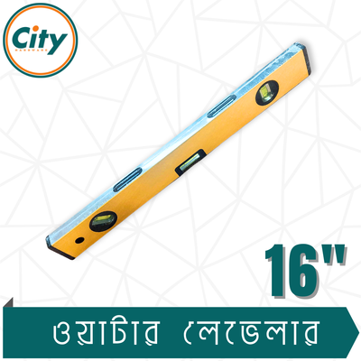 ১৬ ইঞ্চি ওয়াটার লেভেল পরিমাপ করা ওয়াটার লেভেলার রুলার উচ্চ নির্ভুলতার স্প্রিট বাবল স্তর ও চৌম্বকীয় প্লেট সহ_img_3