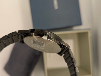 TIMEX Black Dial Stainless Steel Analog Watch_img_4