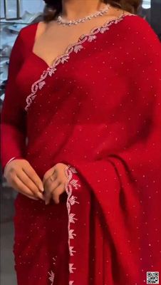 ইন্ডিয়ান অনেক সুন্দর একটি শাড়ি_img_1