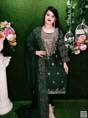 Real Nc Stone Party Wear Dresses DL_img_2