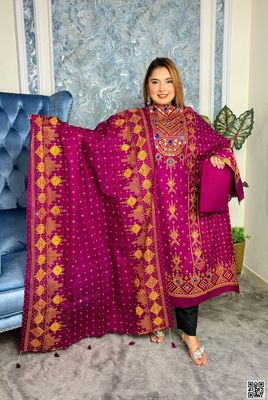 পিওর সুতির কাপড়ের একটি অসম্ভব সুন্দর ড্রেস পাচ্ছেন_img_1