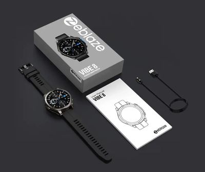 Zeblaze Vibe 8 SmartWatch AMOLED Display 316L Stainless Steel Unibody_img_2
