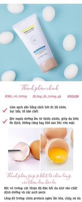 Care:Nel Egg White Pore Clinic Cleansing Foam 150ml_img_2
