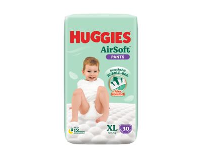 Huggies Airsoft Pants Baby Diaper (12-17kg) - XL30_img_0