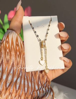 Zircon ring chain neckpiece_img_0