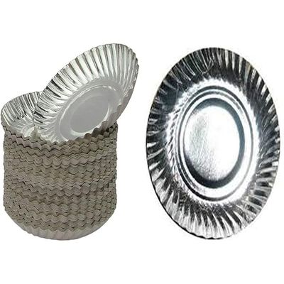 Disposable Silver Paper Plate_img_1