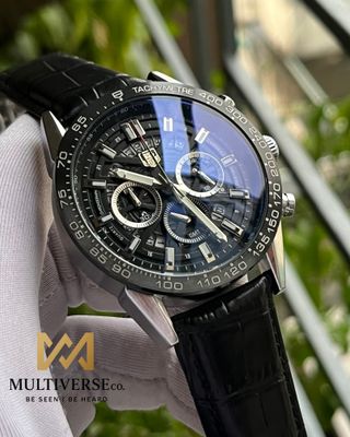 TAG UNIQUE CHRONO BLACK BELT BLACK DIAL (AA)_img_1