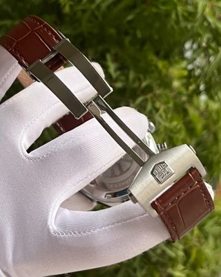 TAG 1969 CHRONO BROWN BELT TEXTURE WHITE DIAL (AA)_img_1