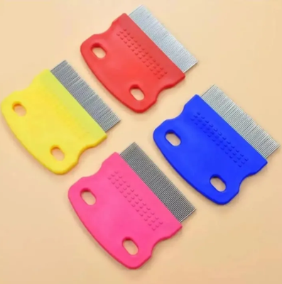 Hair Lice Comb Brushes Terminator Fine Egg Dust Nit Free Removal Stainless Steel Lice Comb_img_0