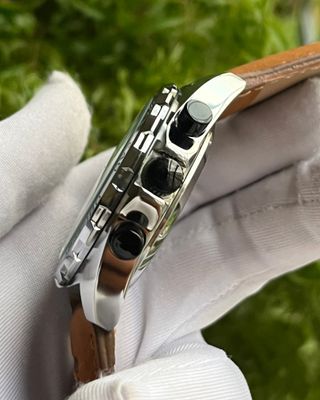 TAG F1 RACING CHRONO BROWN BELT WHITE DIAL (AA)_img_1