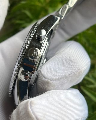 BREITLING NAVITIMER SILVER CHAIN BLUE DIAL (AA)_img_5