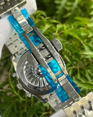 BREITLING NAVITIMER SILVER CHAIN BLACK-BLUE DIAL (AA)_img_4