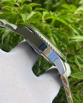 BREITLING NAVITIMER SILVER CHAIN BLACK-BLUE DIAL (AA)_img_6