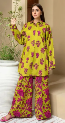 Most Demanding 2-Pices Dress AC cotton TWO Piece Stitched Shalwar Kameez For Women_img_0