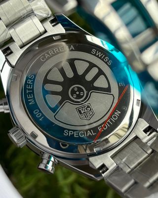 TAG 1969 BLACK-WHITE DIAL SILVER CHAIN (AA)_img_1